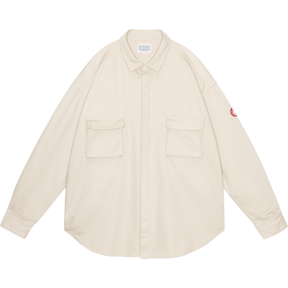 COTTON TWILL BIG SHIRT