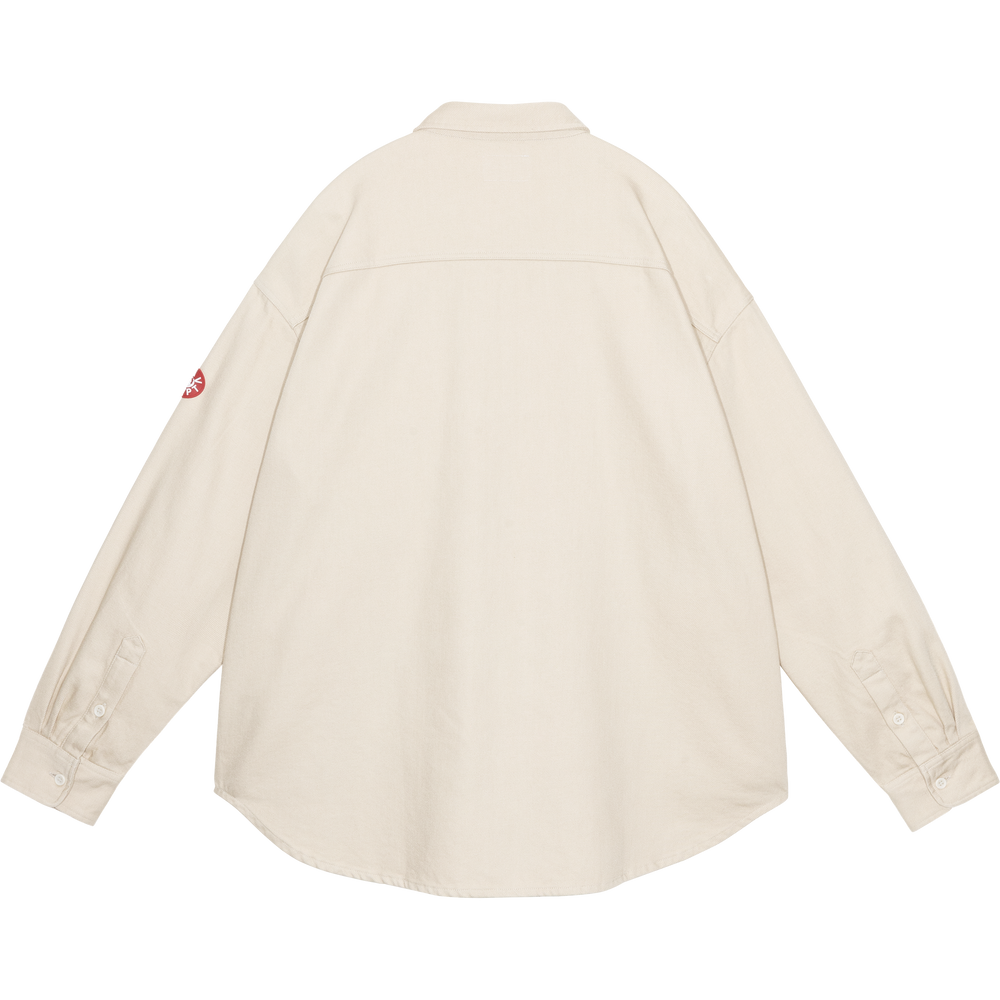 COTTON TWILL BIG SHIRT