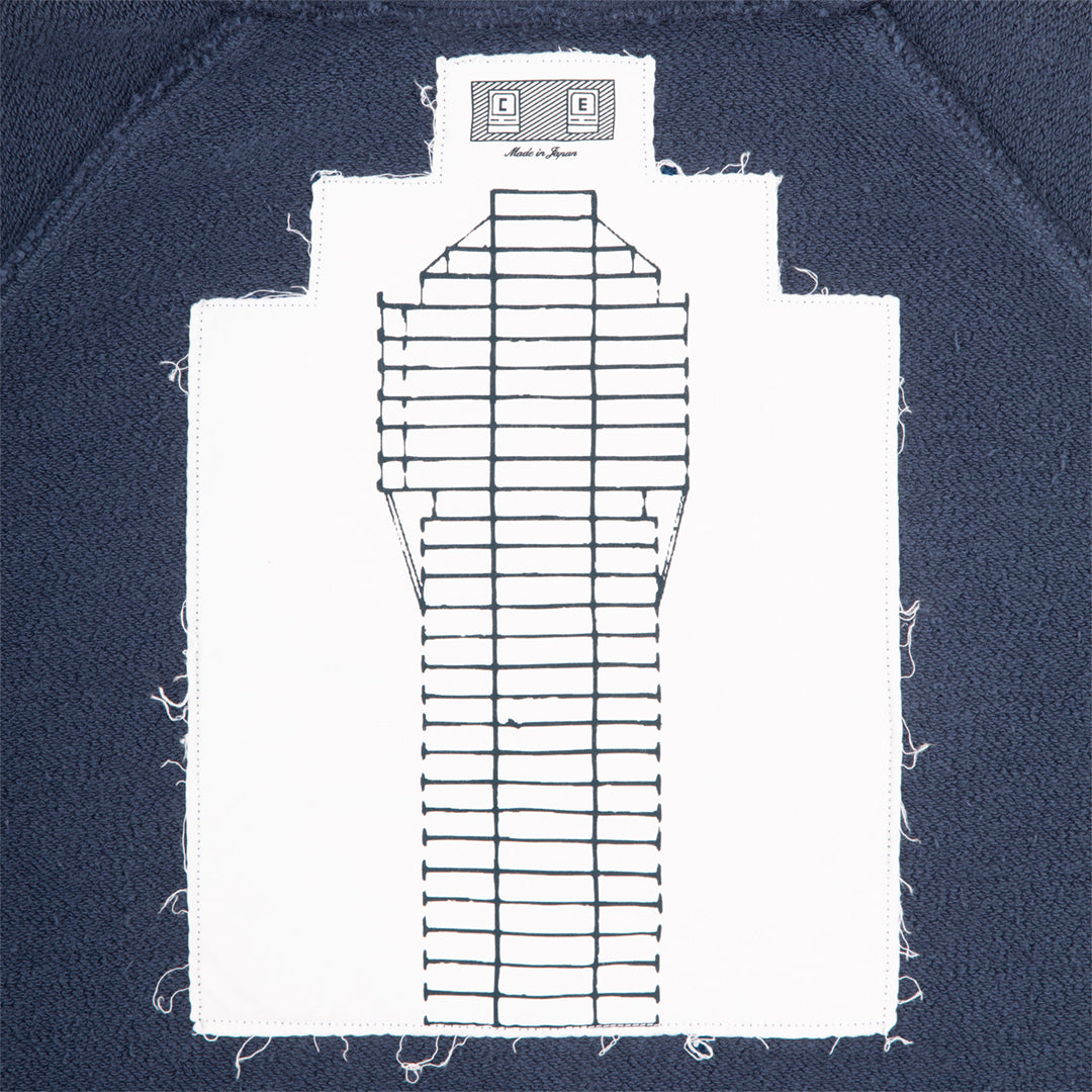 SOLID BIG HEAVY ZIP HOODY