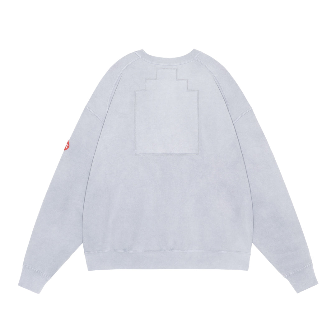 OVERDYE PANEL SHOULDER CREW NECK