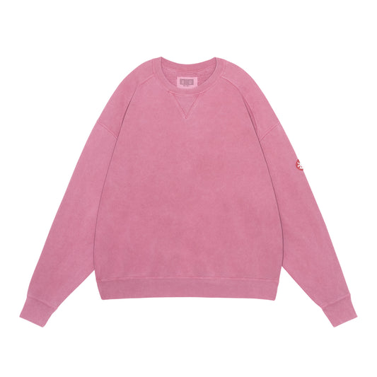 OVERDYE PANEL SHOULDER CREW NECK
