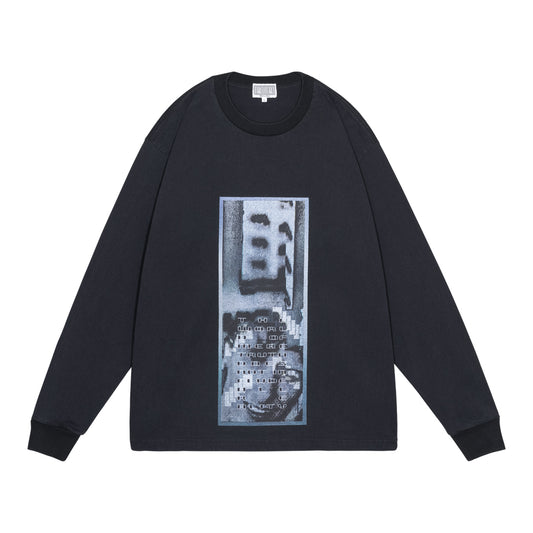 WASHED AS Mere Reality LONG SLEEVE T