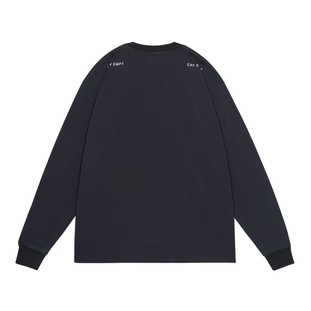 WASHED AS Mere Reality LONG SLEEVE T