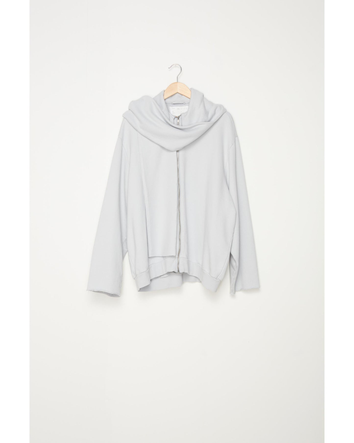 SCARF HOODIE   GREY