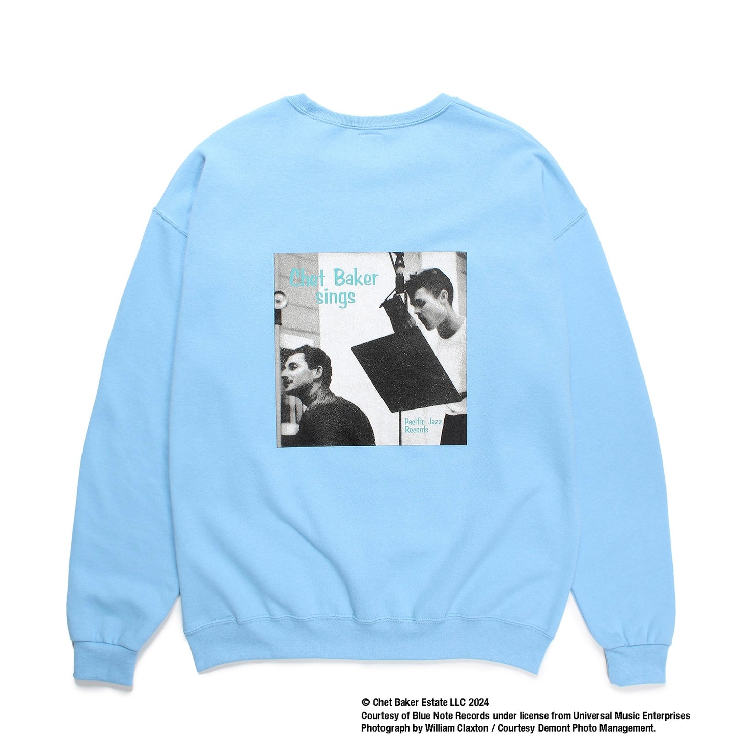 CHET BAKER / CREW NECK SWEAT SHIRT ( TYPE-1 )