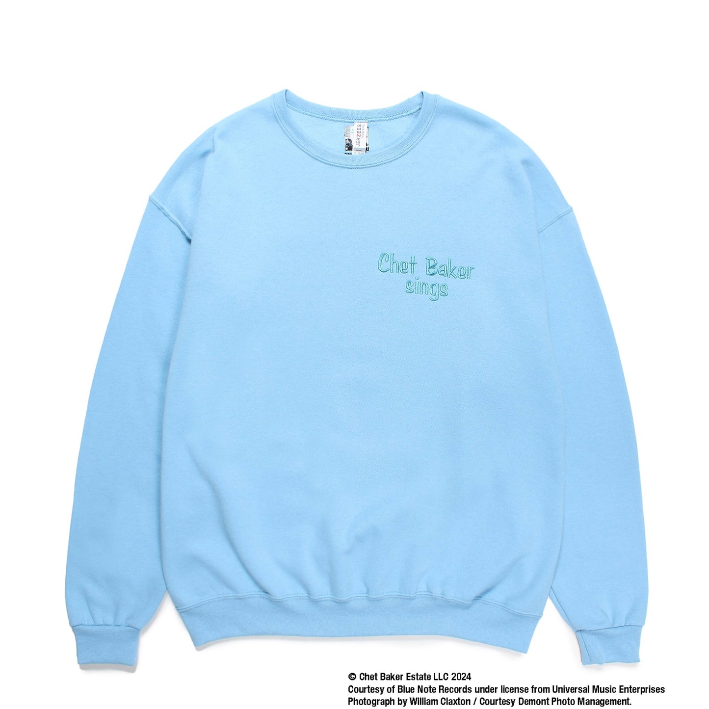 CHET BAKER / CREW NECK SWEAT SHIRT ( TYPE-1 )