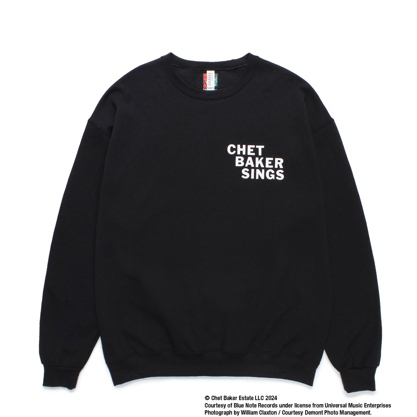 CHET BAKER / CREW NECK SWEAT SHIRT ( TYPE-2 )