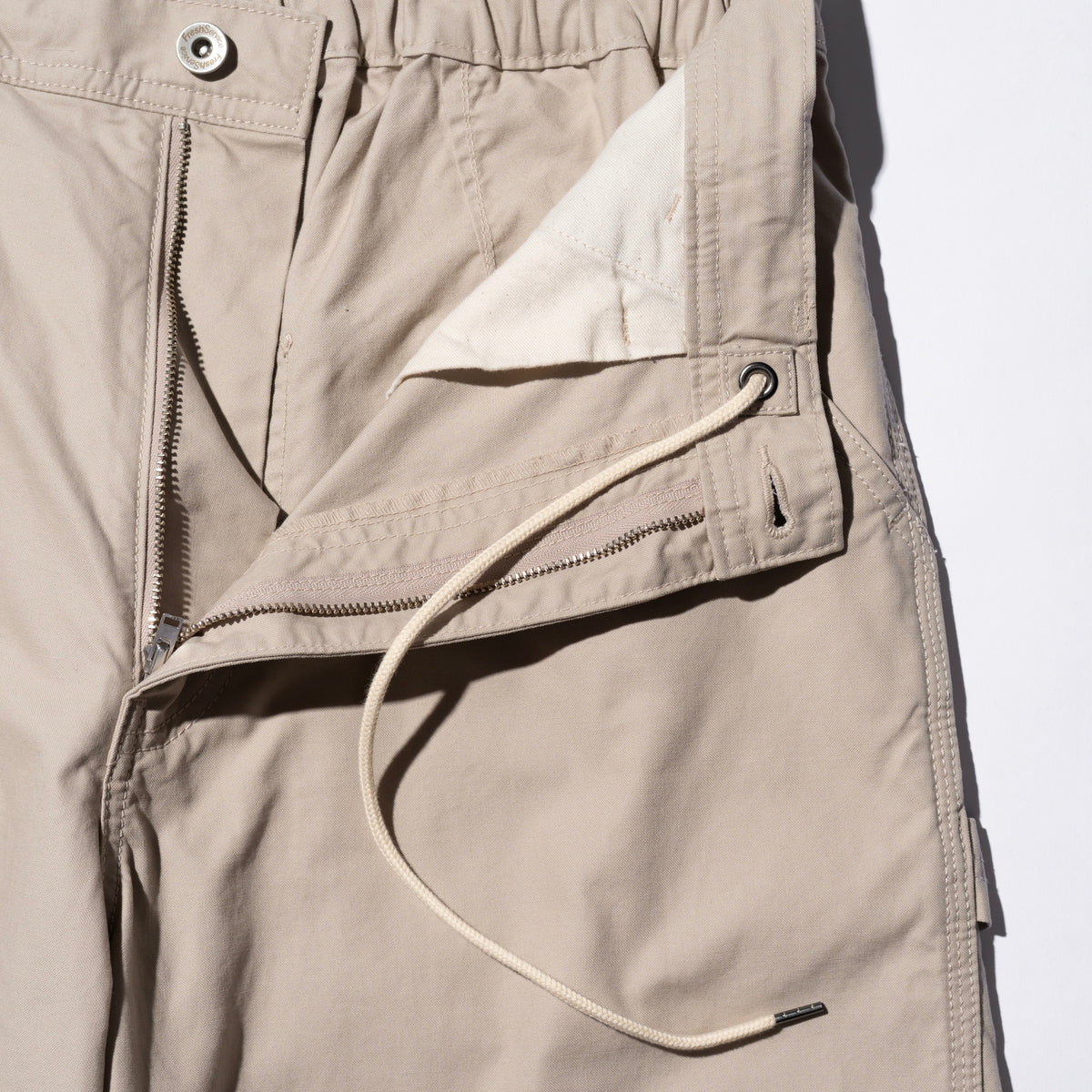 COTTON CANVAS PAINTER PANTS