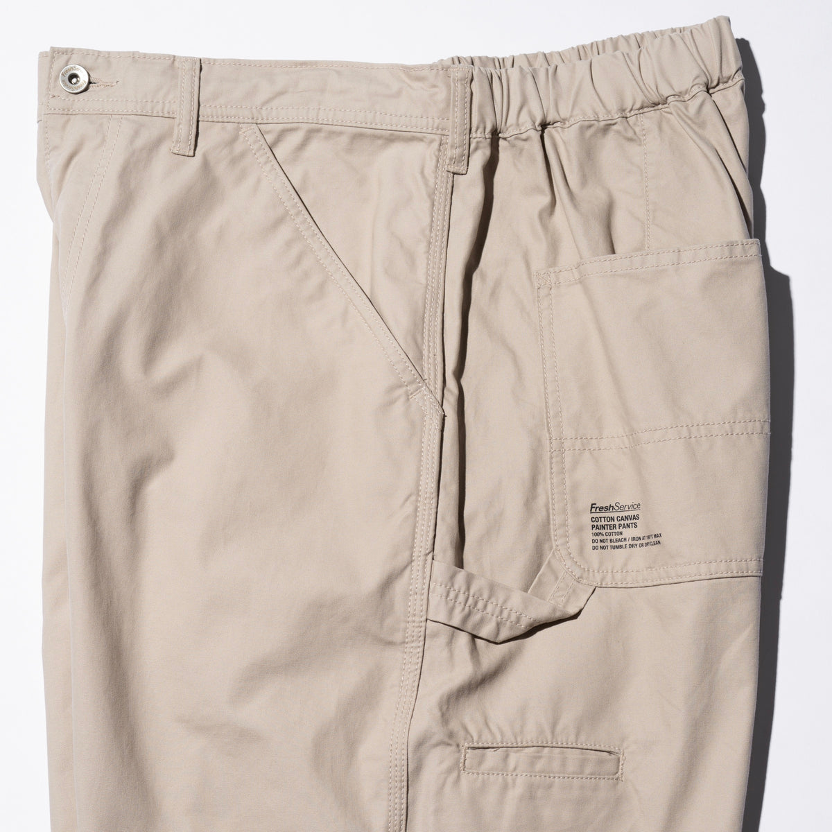 COTTON CANVAS PAINTER PANTS