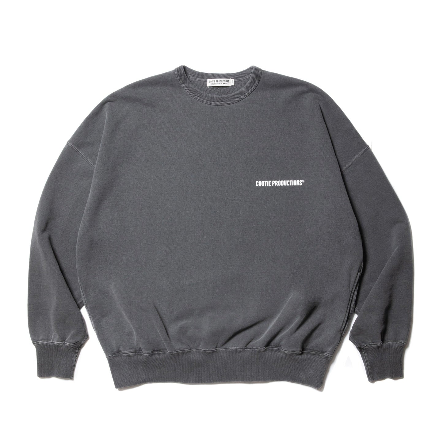 Pigment Dyed Open End Yarn Sweat Crew