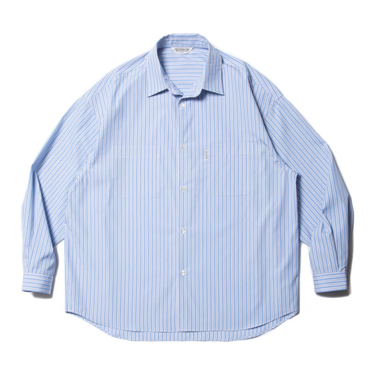 Stripe Broad L/S Shirt (THOMAS MASON)