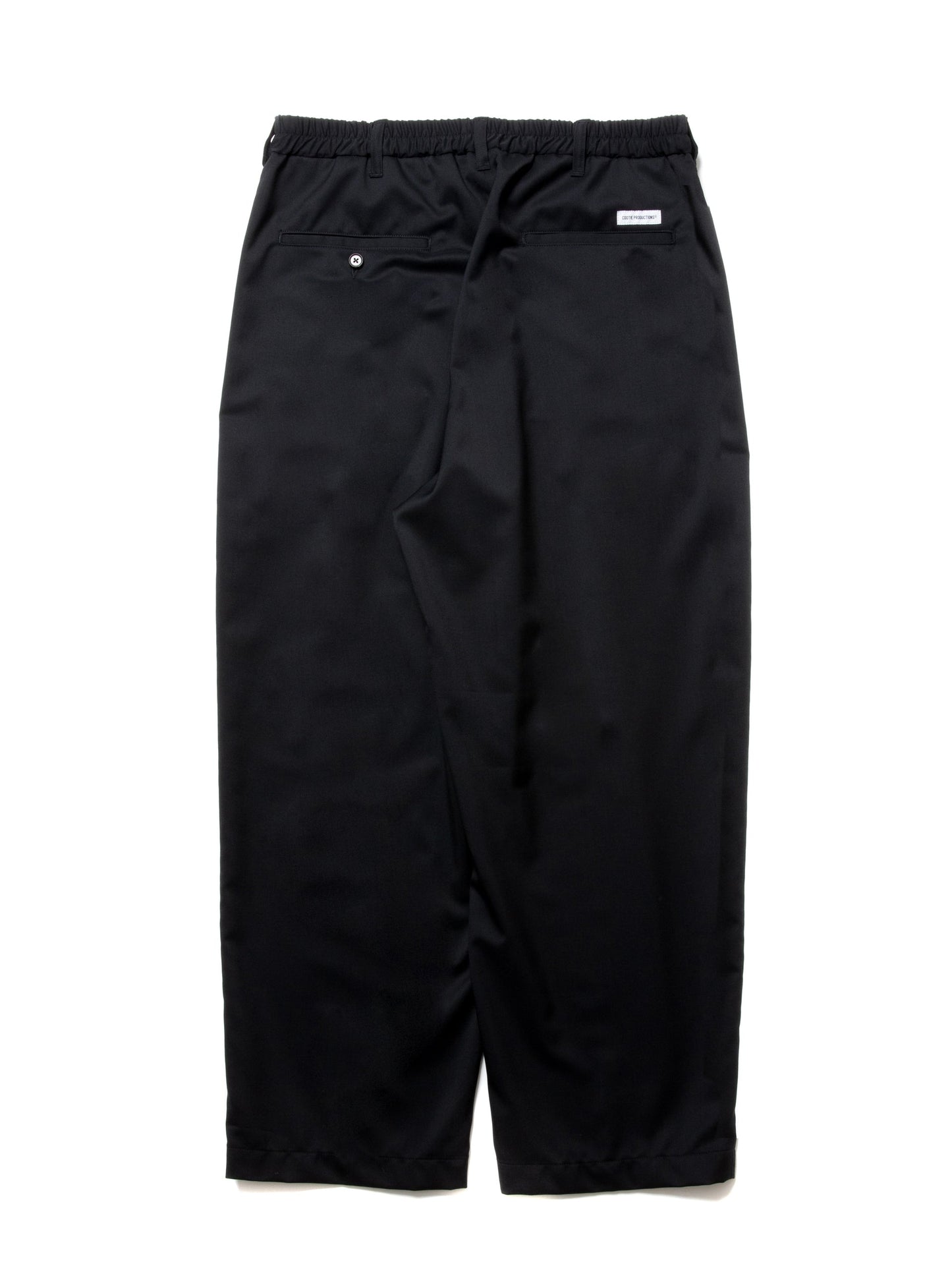 Combat Wool Twill 2 Tuck Wide Easy Trousers