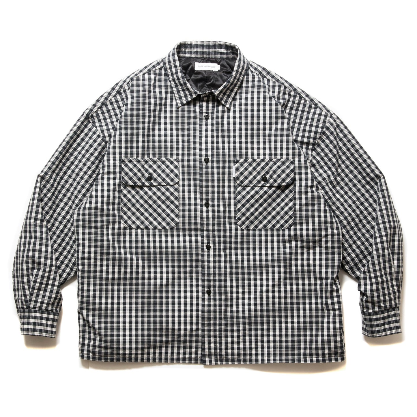 Dobby Check Quilting CPO Jacket