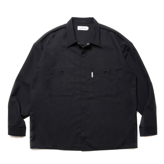 T/W Fly Front Work L/S Shirt