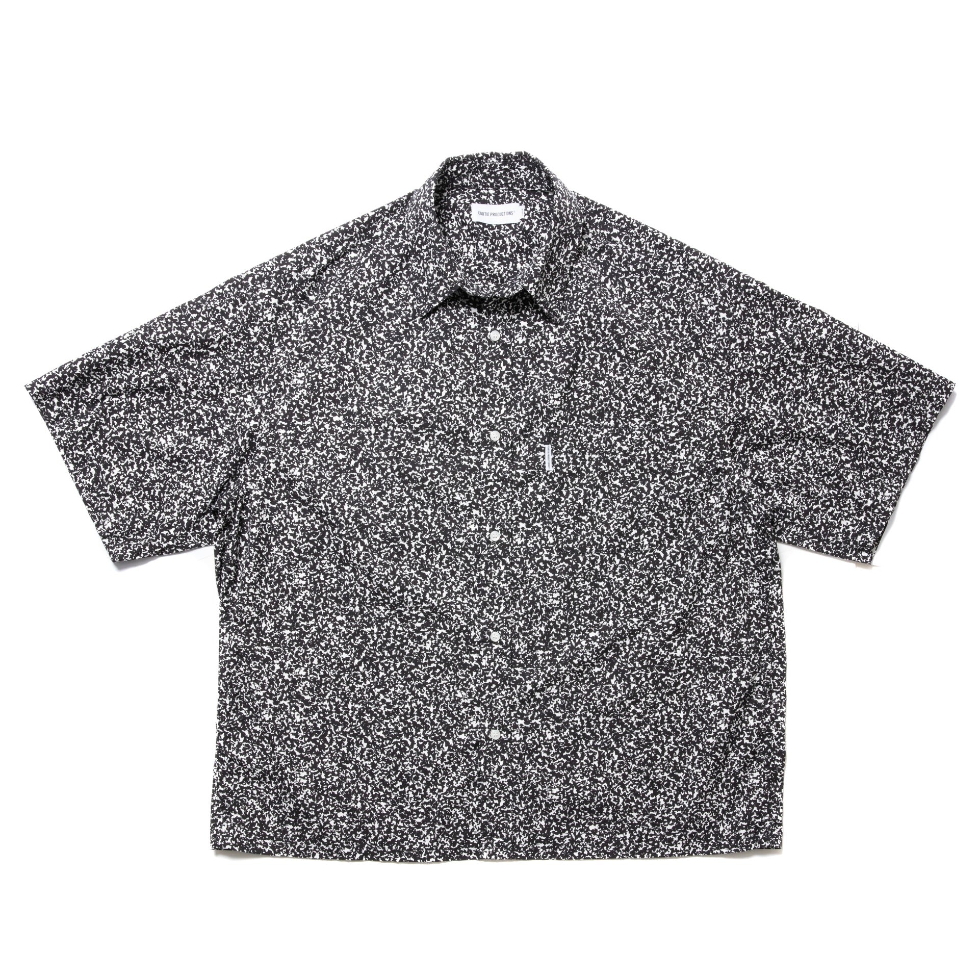 送料無料 店舗 Allover TIME AFTER TIME – Shirt S/S Broad Printed トップス