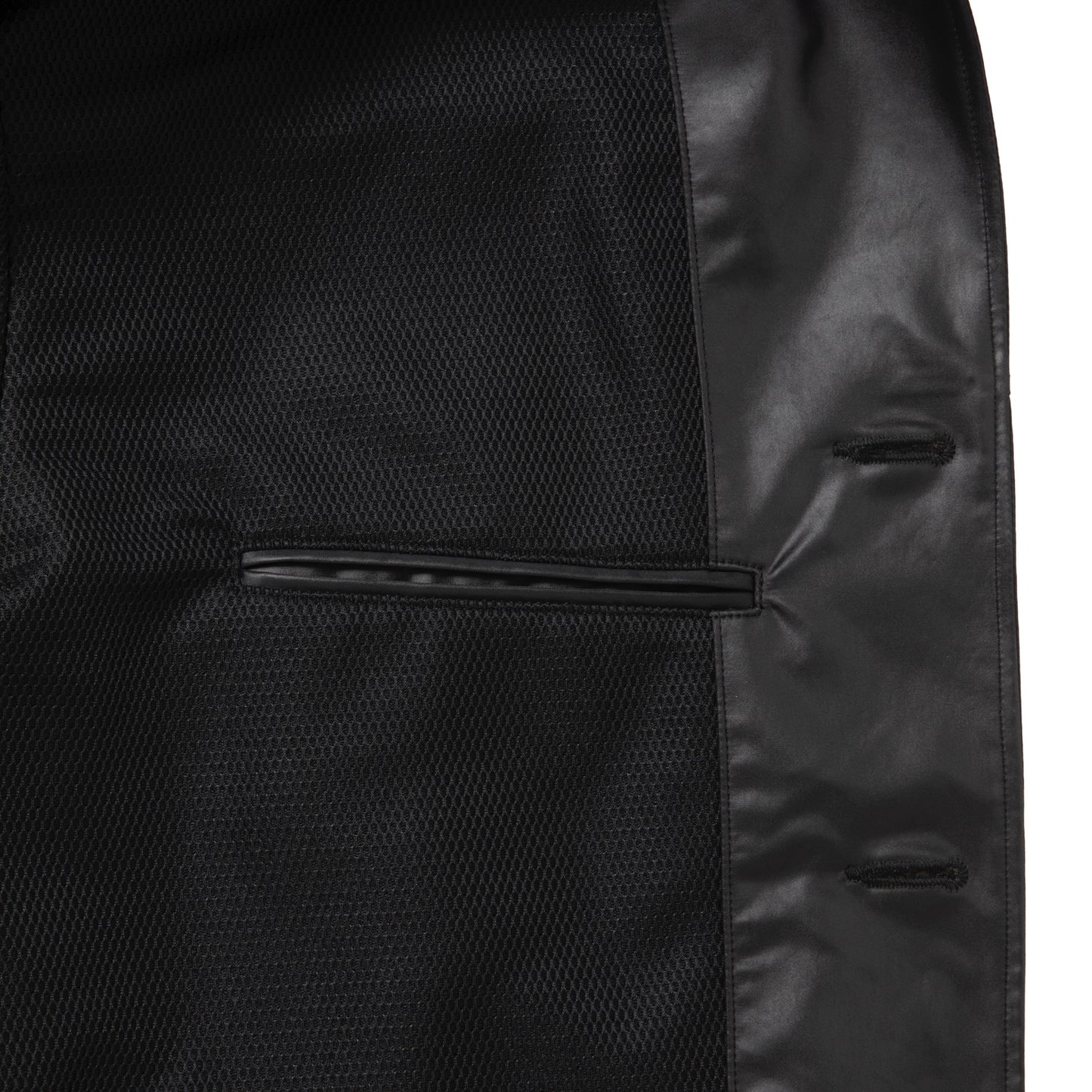 Damp Coated Satin Car Coat