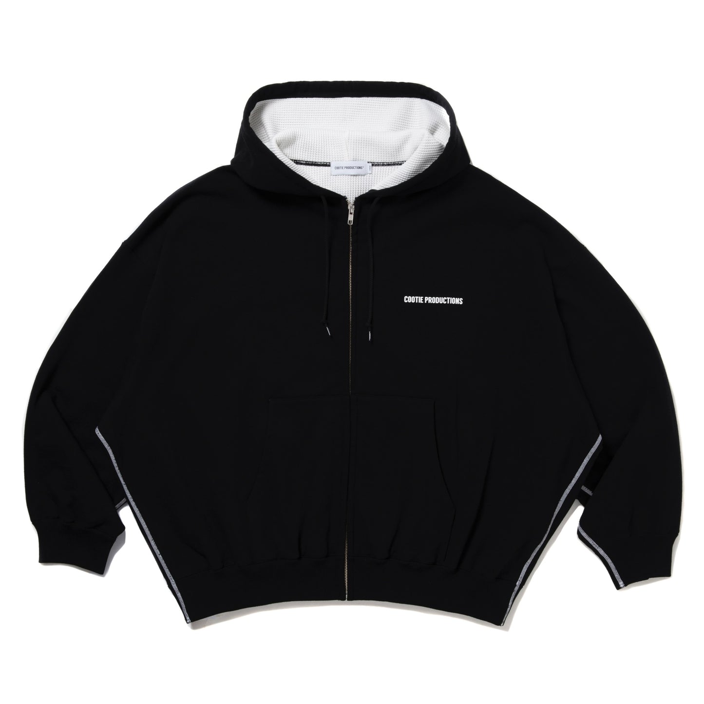 Thermal Combination Sweat Zip Hoodie