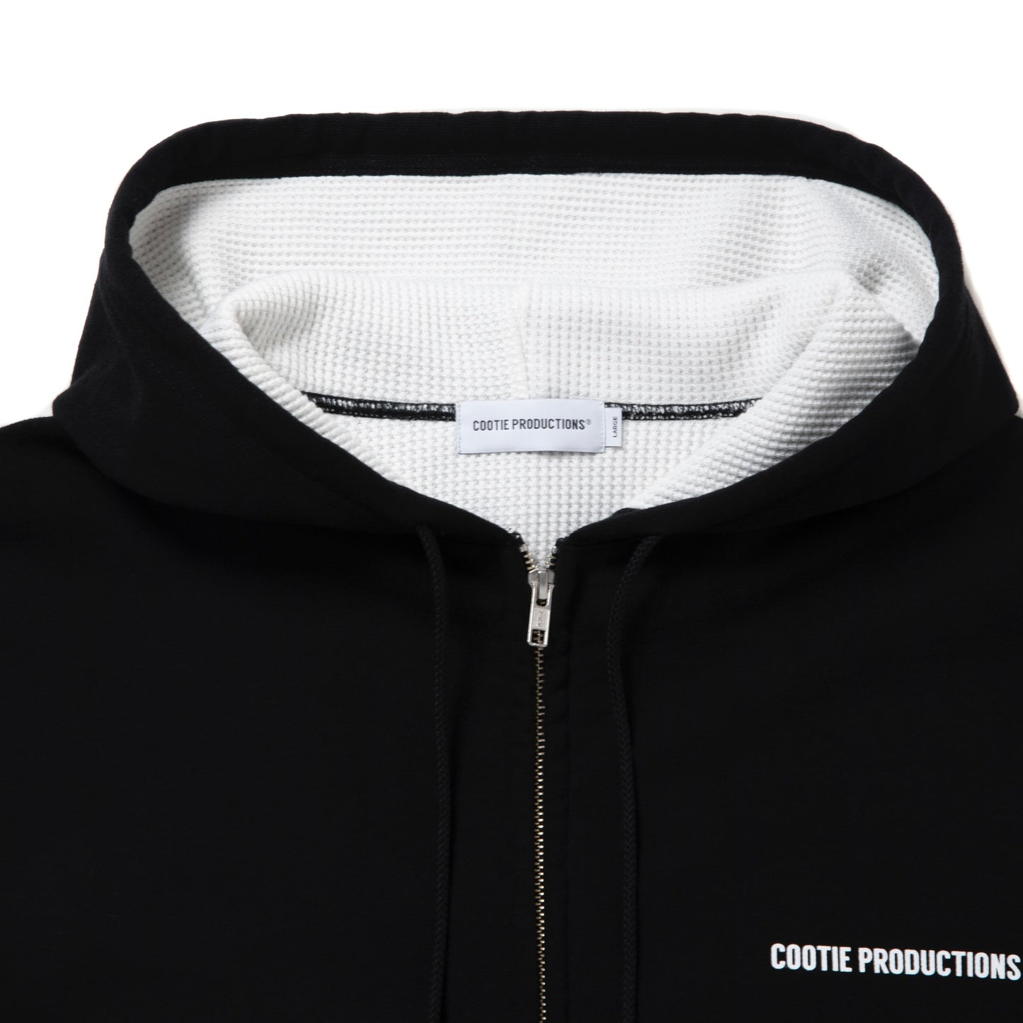 Thermal Combination Sweat Zip Hoodie