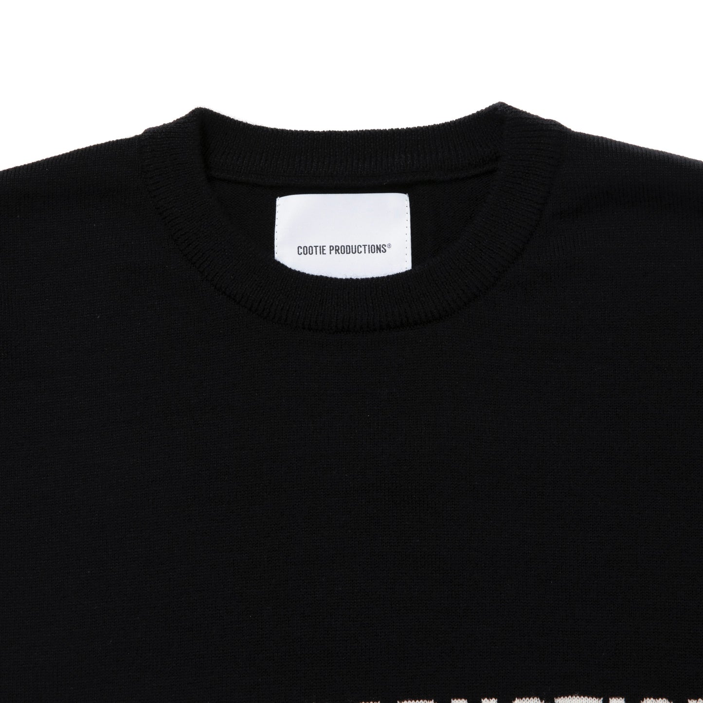 Intarsia Crew Sweater