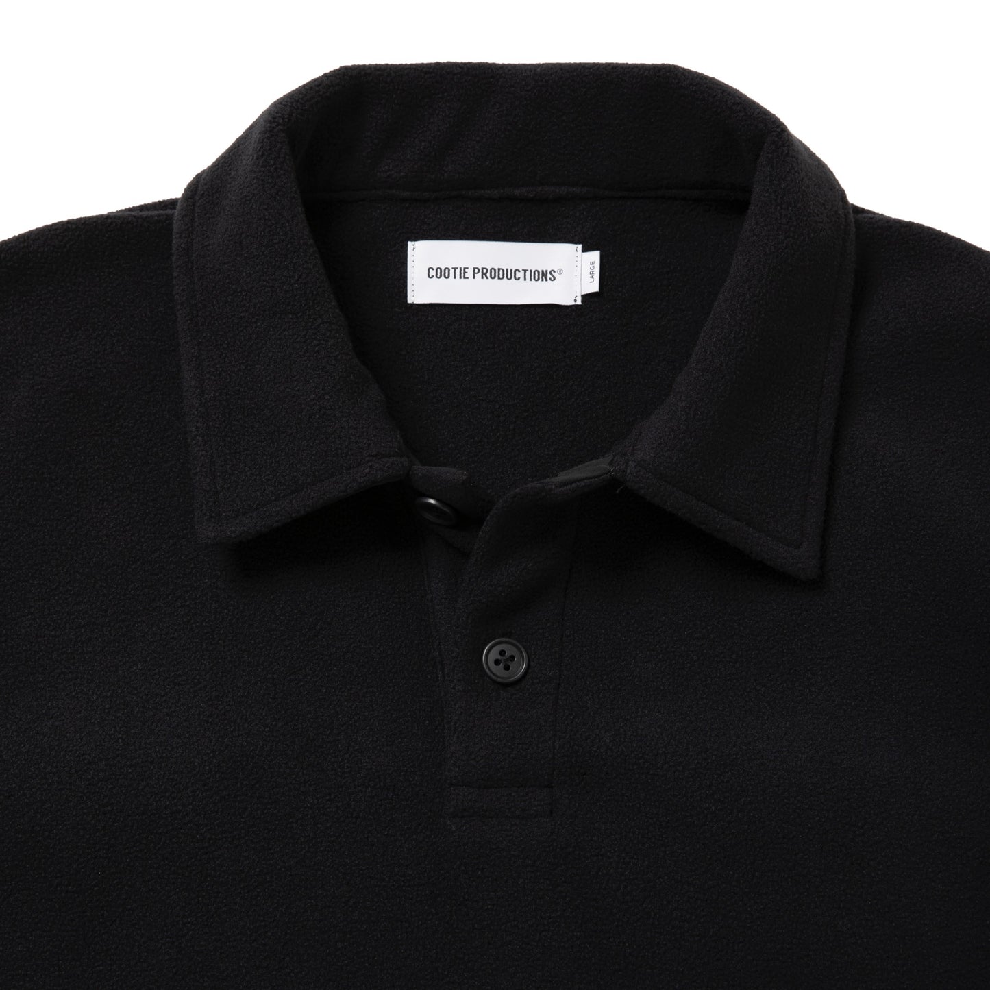 Fleece Sweat Polo Shirt
