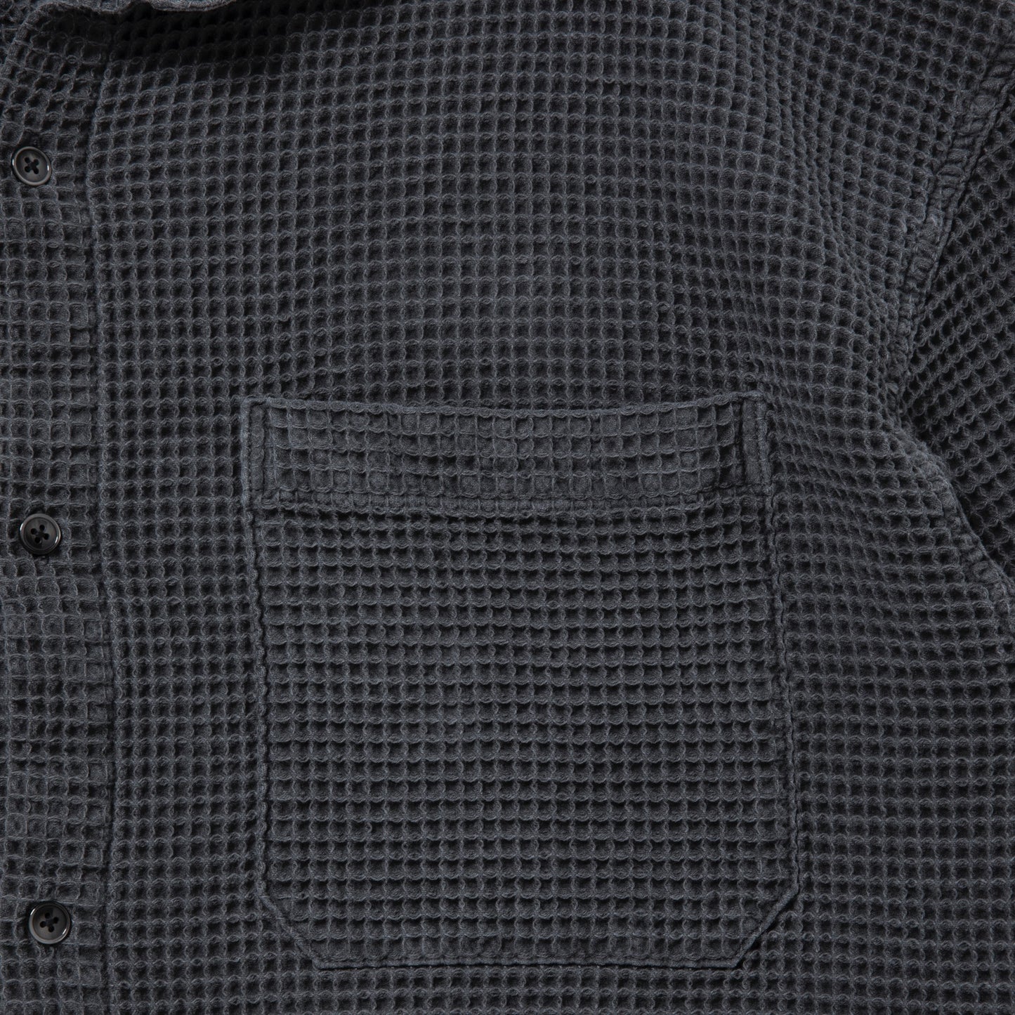 Pigment Dyed Waffle L/S Shirt