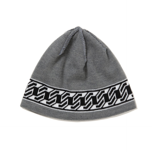 Jacquard Cuffles Beanie