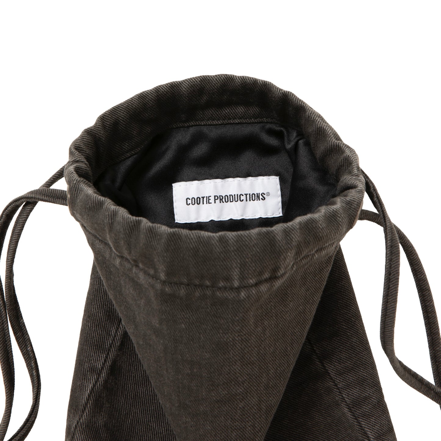Color Denim Drawstring Bag
