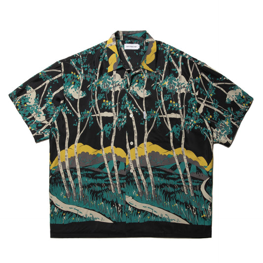 Rayon Open Collar S/S Shirts