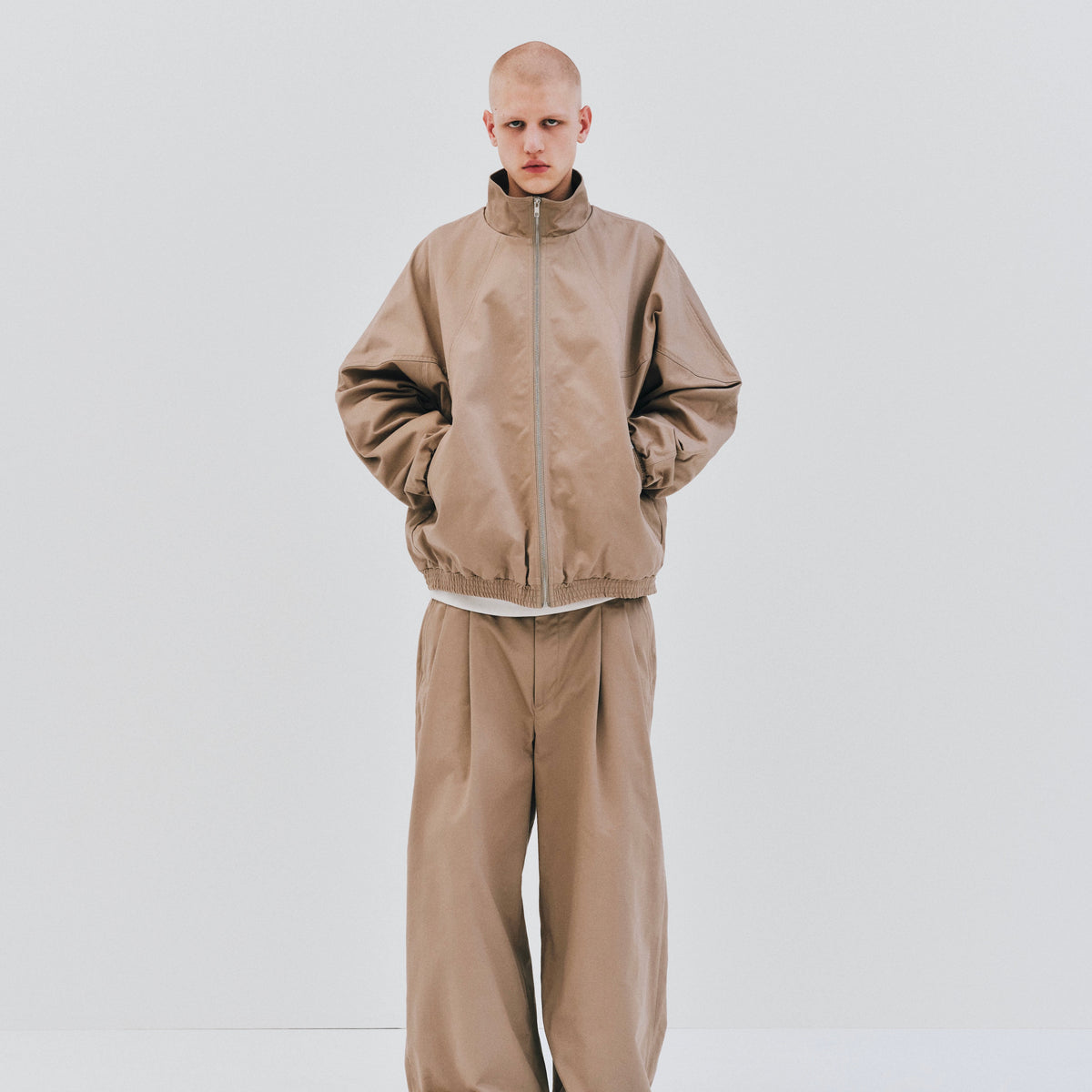 Cotton Twil Track Jacket