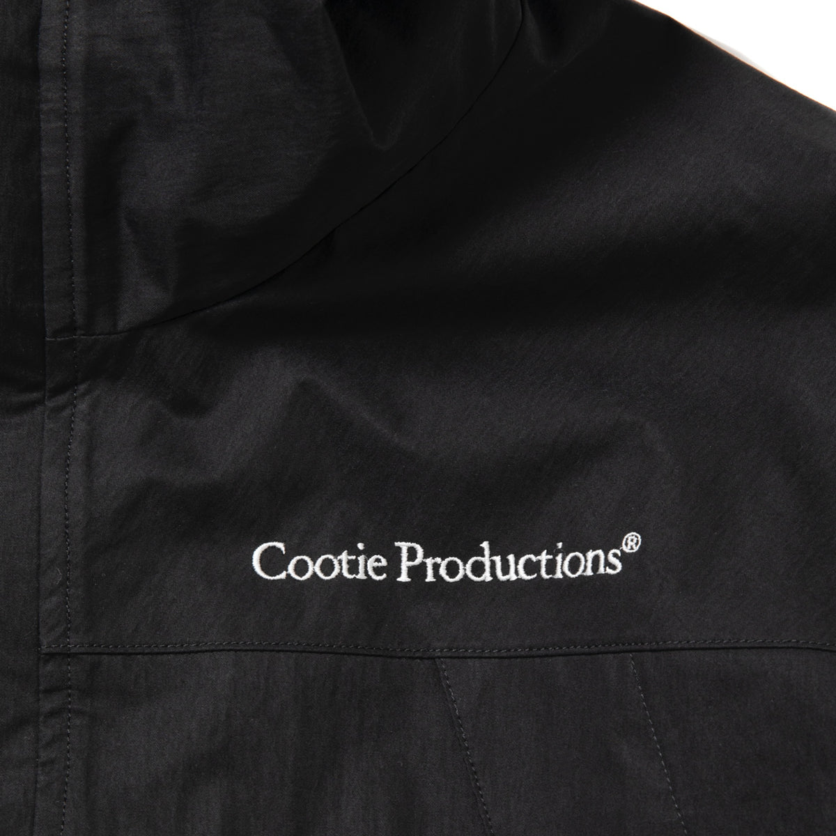 2 Layer N/C Twill Hooded Jacket