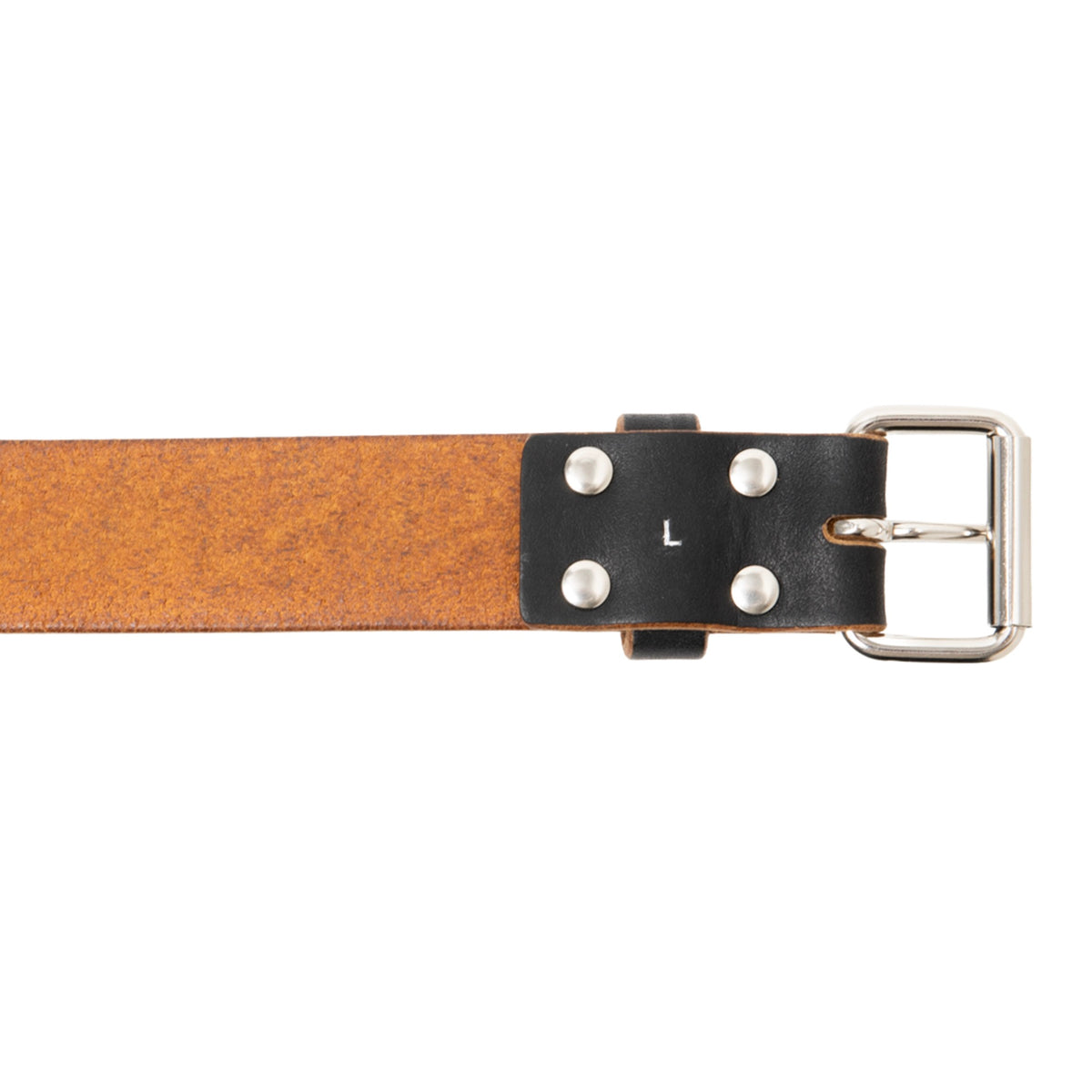 Tea-Core Leather Narrow Belt