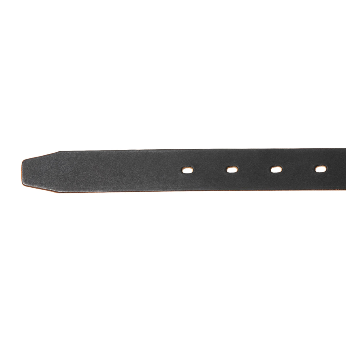 Tea-Core Leather Narrow Belt