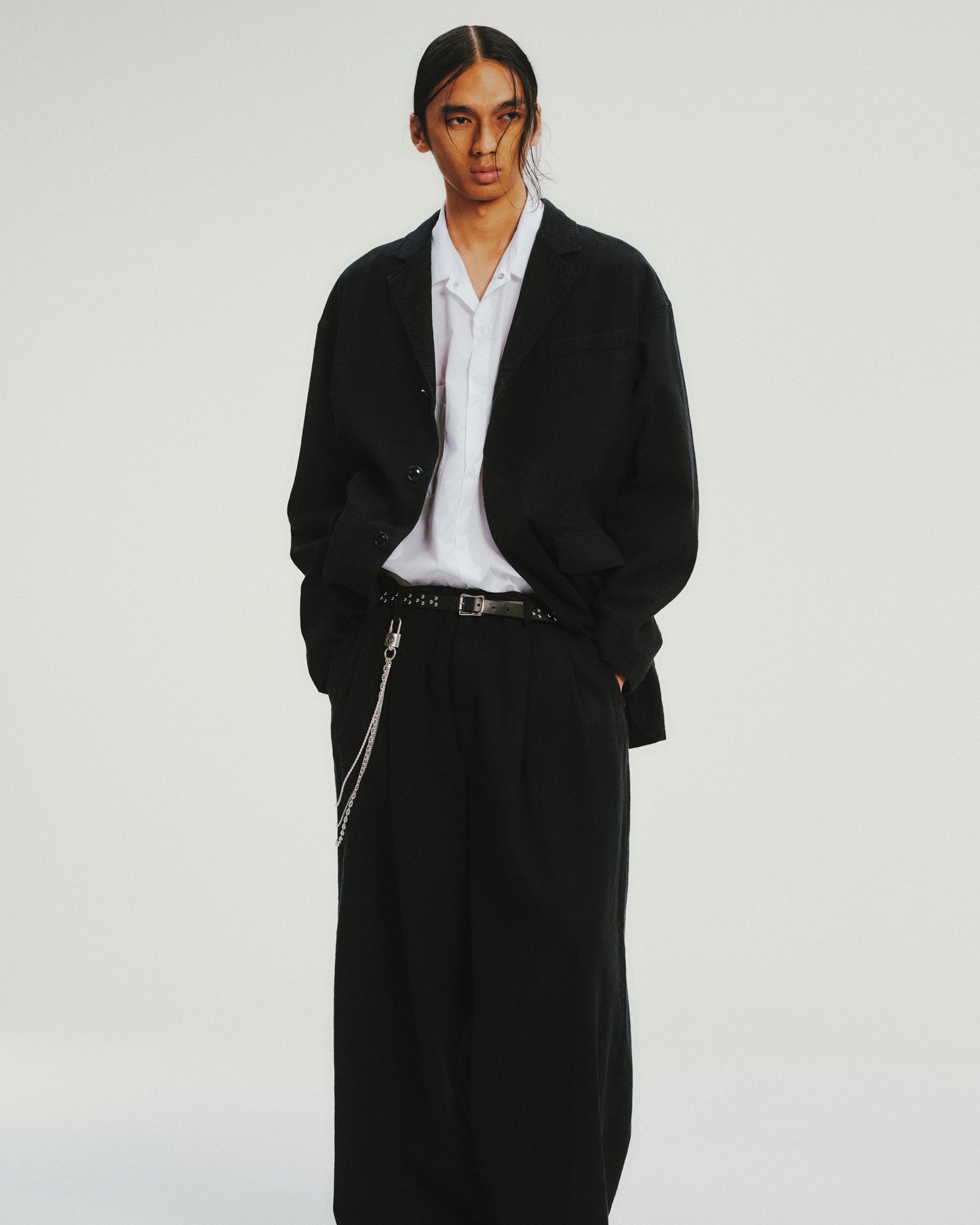 C/Li Canvas 2 Tuck Trousers