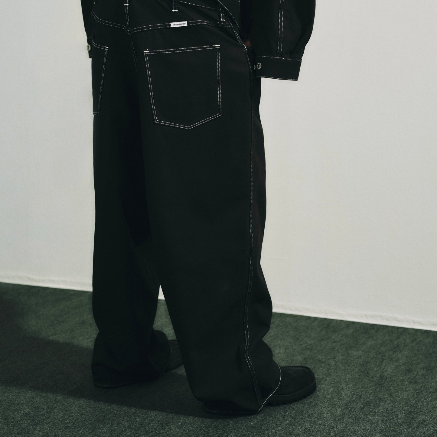 Cotton Serge 5 Pocket Extra Baggy Pants
