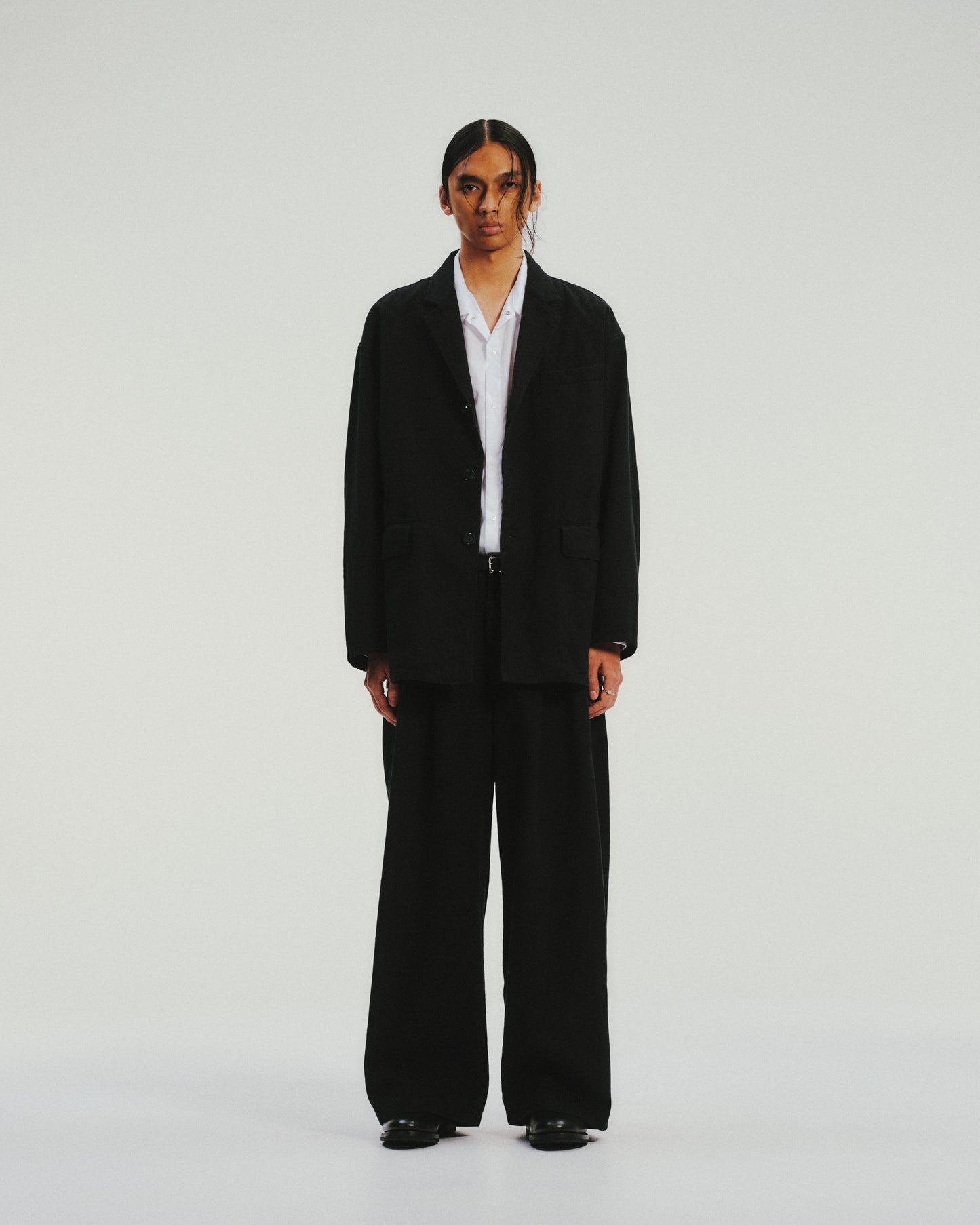 C/Li Canvas Single Breasted Jacket