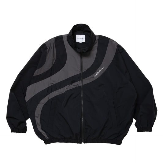 Nylon Paneling Track Jacket