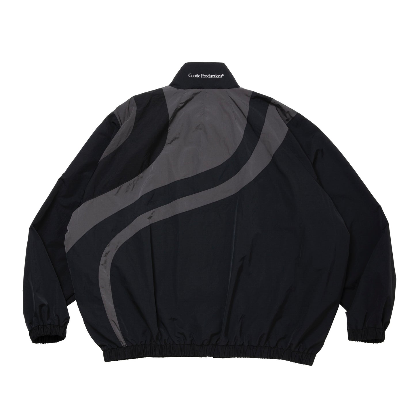 Nylon Paneling Track Jacket
