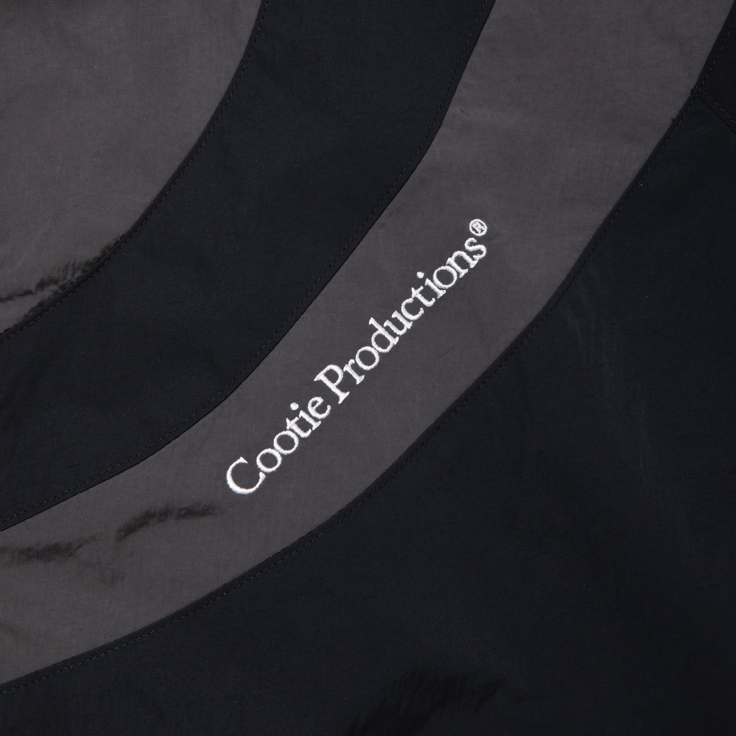 Nylon Paneling Track Jacket