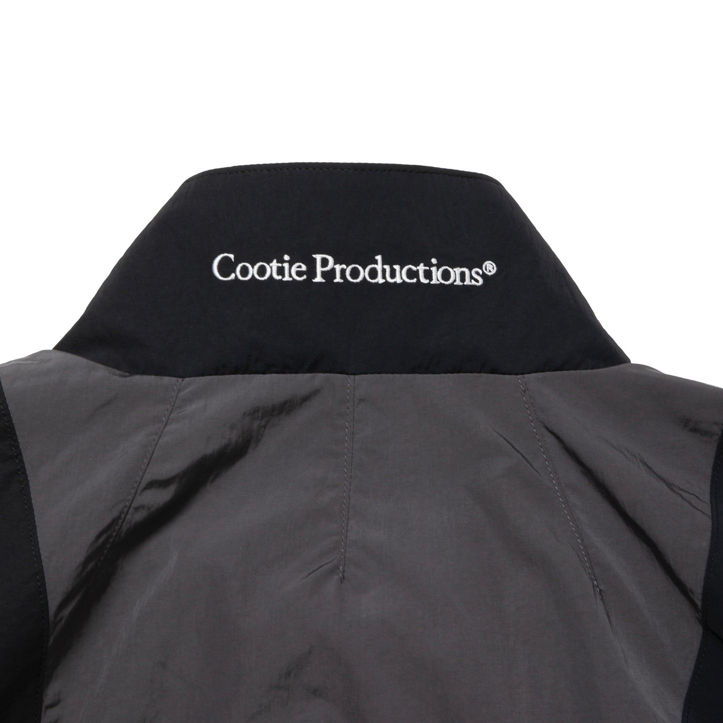 Nylon Paneling Track Jacket
