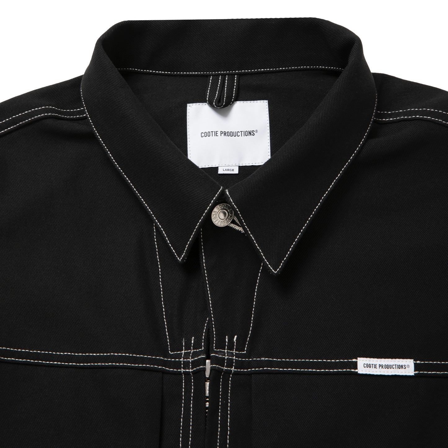 Cotton Serge Trucker Jacket
