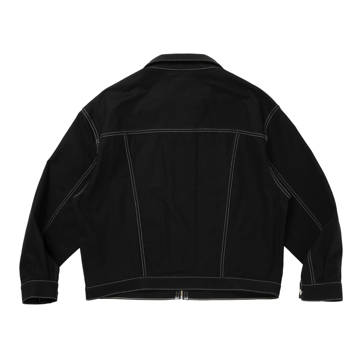 Cotton Serge Trucker Jacket