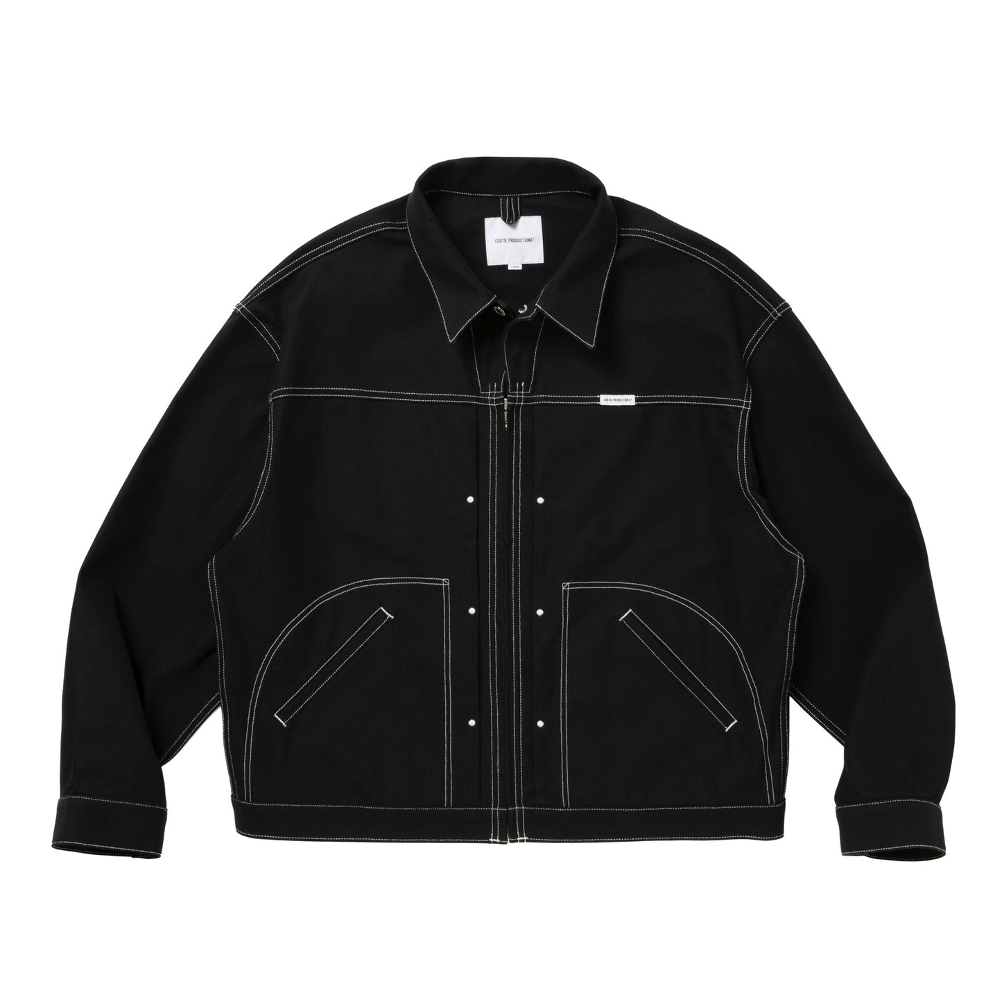 Cotton Serge Trucker Jacket