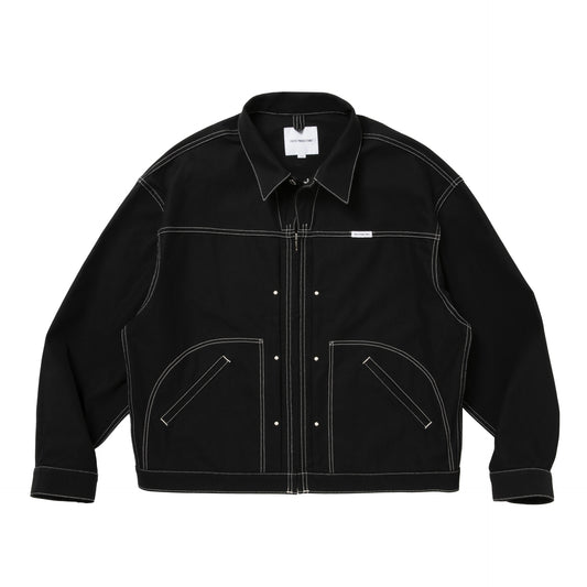 Cotton Serge Trucker Jacket