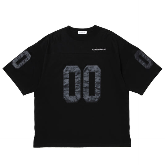 Plaited Jersey Football S/S Tee