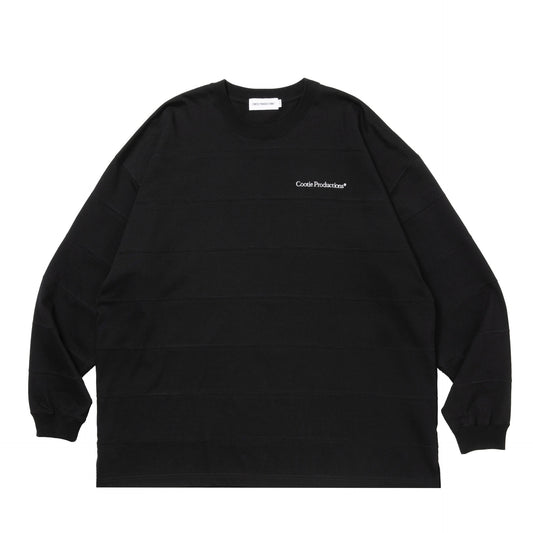 Plaited Jersey Paneling Border L/S Tee