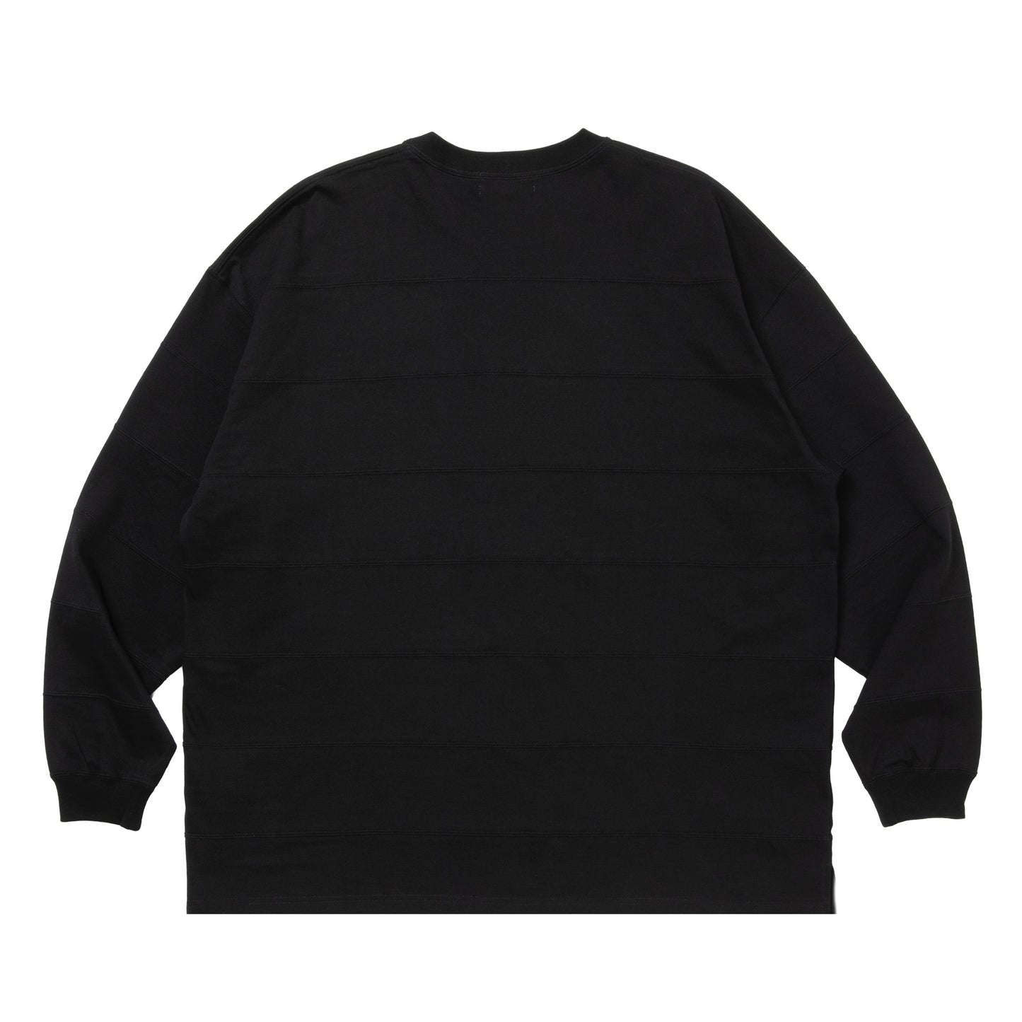 Plaited Jersey Paneling Border L/S Tee