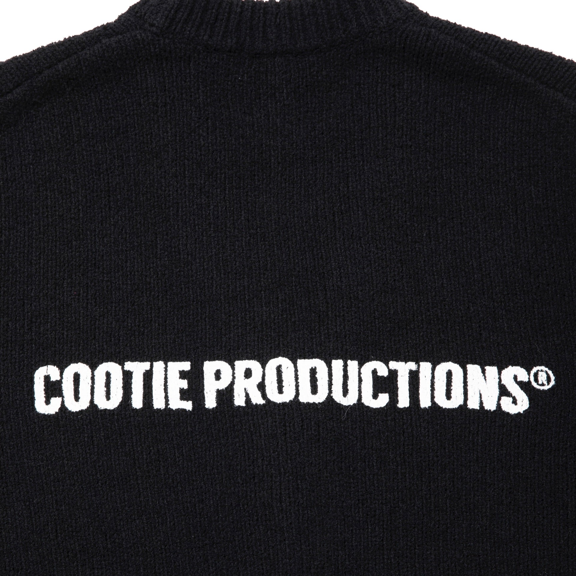 トップス COOTIE / N/C Boucle Knit Cardigan COOTIE PRODUCTIONS/N/C Boucle Knit Cardigan（Black）［ニット