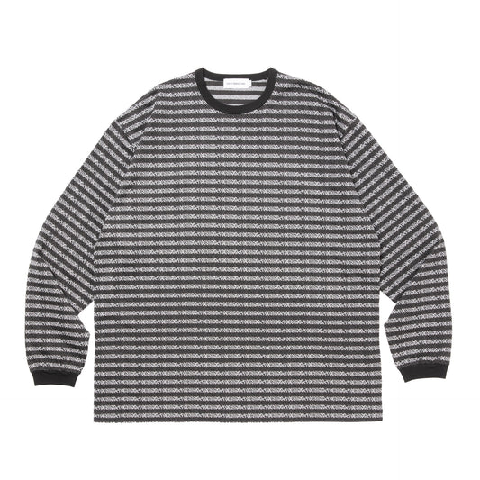 Supima Jacquard Border L/S Tee
