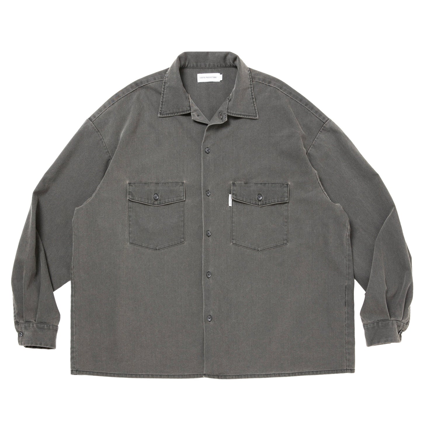 Pigment Coating T/R Twill L/S Work Shirt