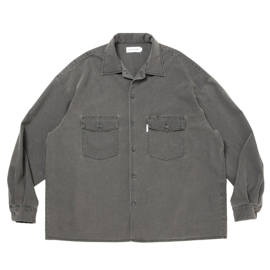 Pigment Coating T/R Twill L/S Work Shirt